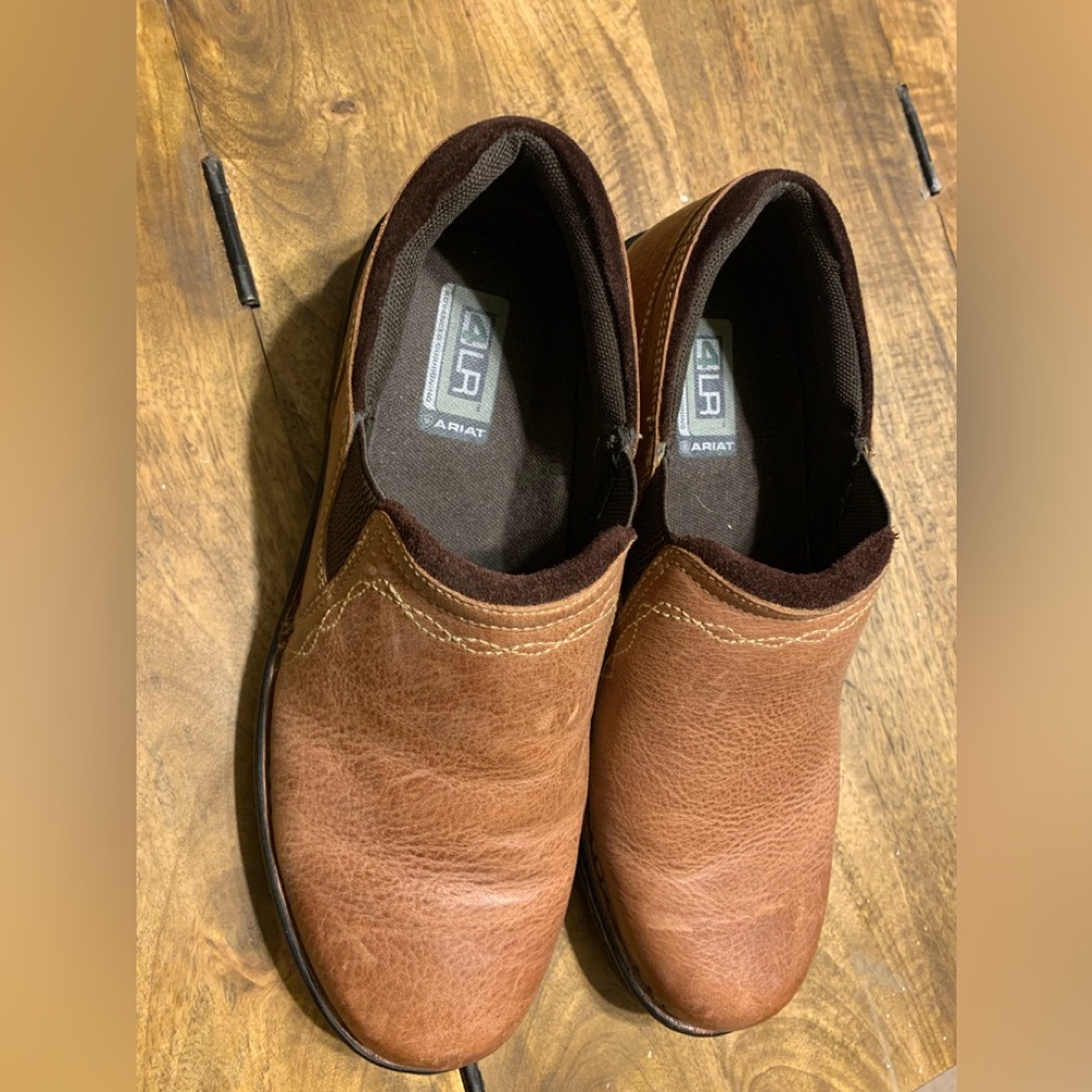 Ariat Women's Tan Leather Loafers